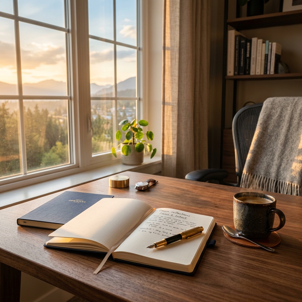 cozy workspace story